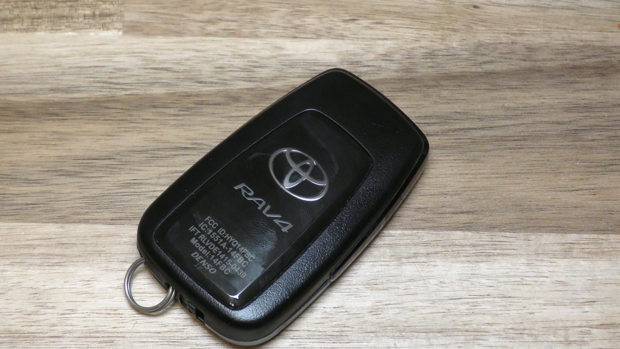 Toyota RAV4 Smart Key Fob Battery Replacement - DIY