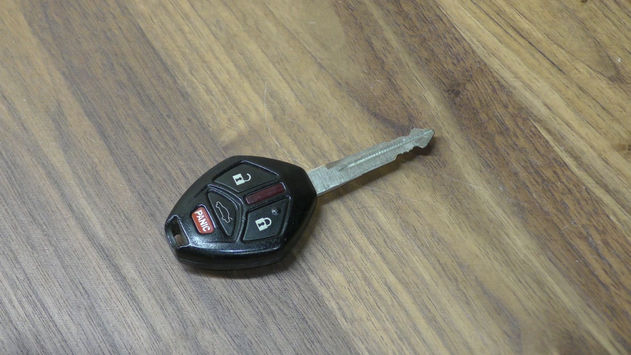 2007 - 2016 Mitsubishi Lancer Key Fob Battery Replacement - EASY DIY