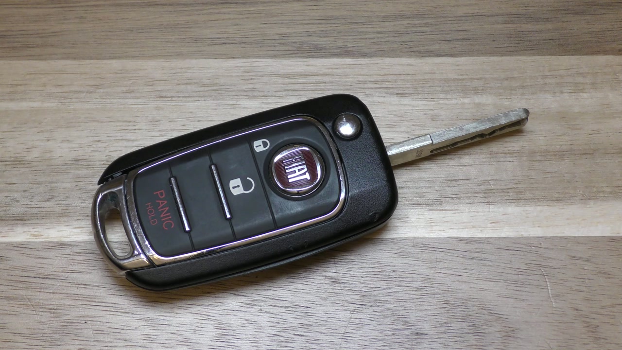 Fiat 500X 500L Remote Key Fob Battery Replacement - DIY