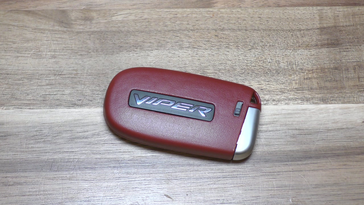 2013 - 2017 Dodge Viper key fob battery replacement - EASY DIY