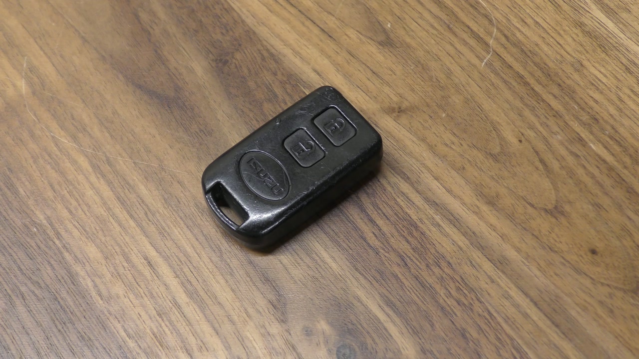 Isuzu D-Max Key Fob Battery Replacement - EASY DIY