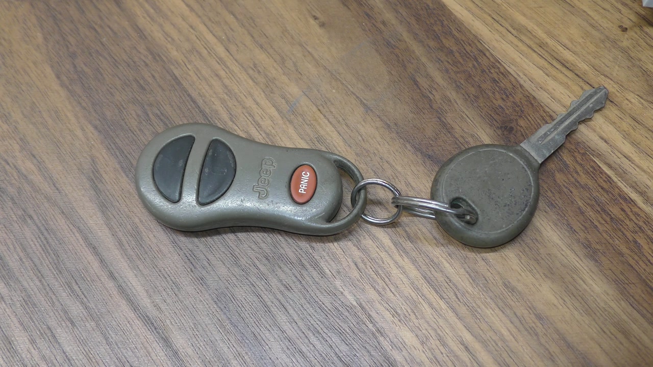 99-04 Jeep Grand Cherokee Key Fob Battery Replacement