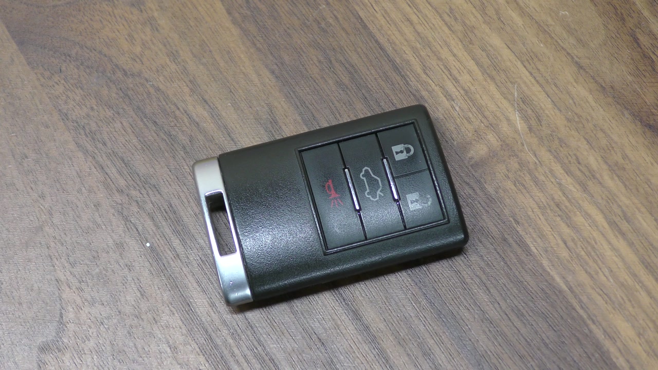 Cadillac CTS ⧸  DTS Key Fob Battery Replacement - EASY DIY