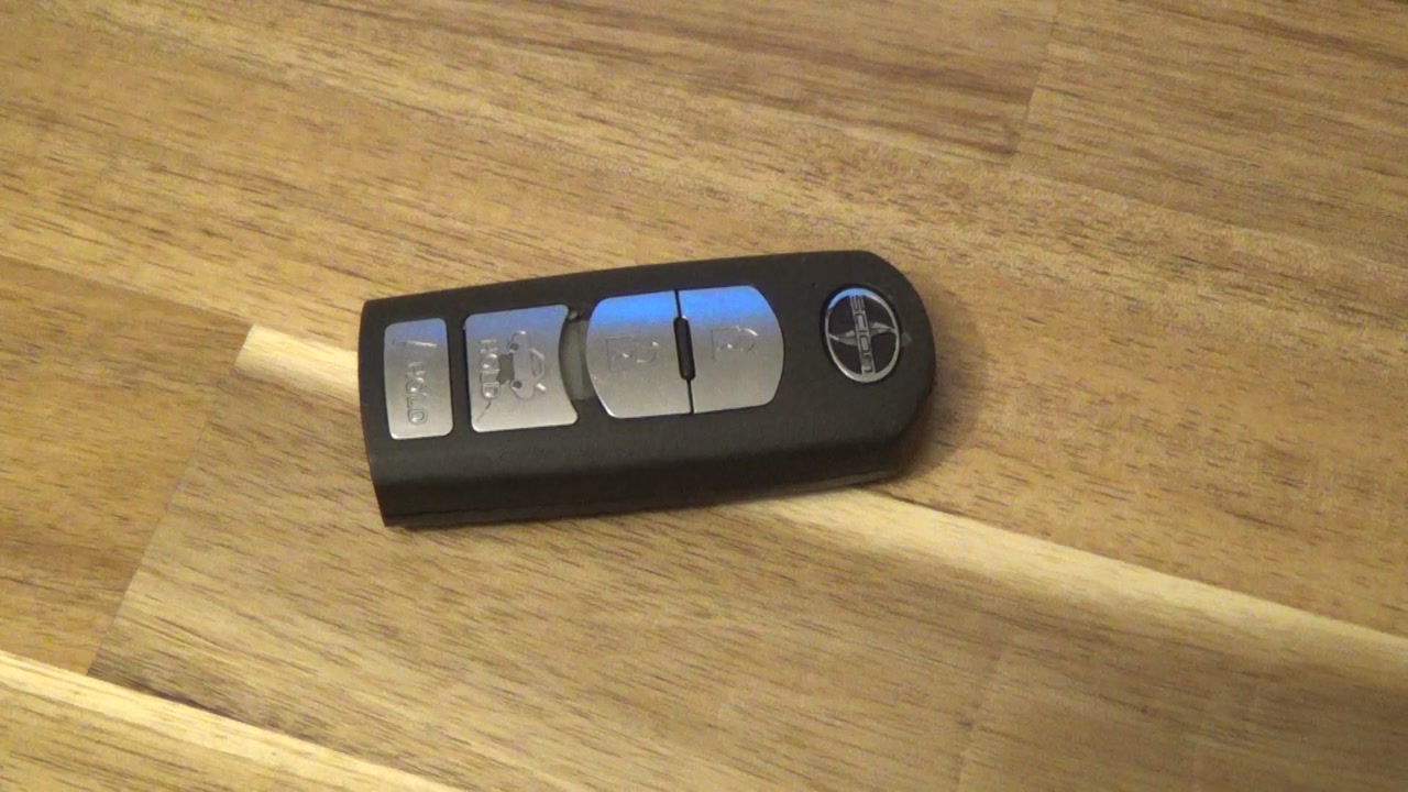 DIY - How to replace remote fob battery in Scion iA