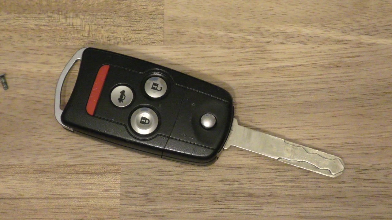 DIY Acura TL Key Fob Battery Change - EASY!