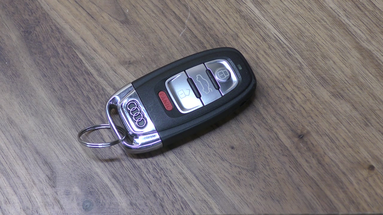 Audi A4, A5, Q5, A6, A7, A8 Key Fob Battery Replacement - EASY DIY