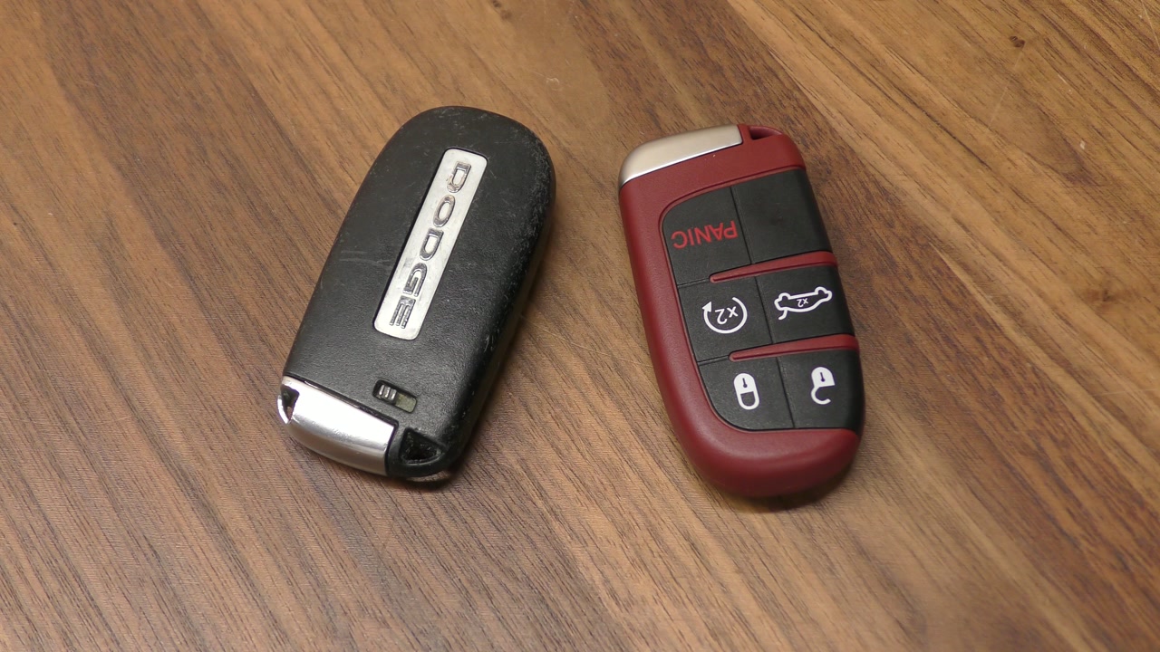 UPGRADE Your Dodge⧸Jeep Key Fob - RED SRT FOB - EASY DIY
