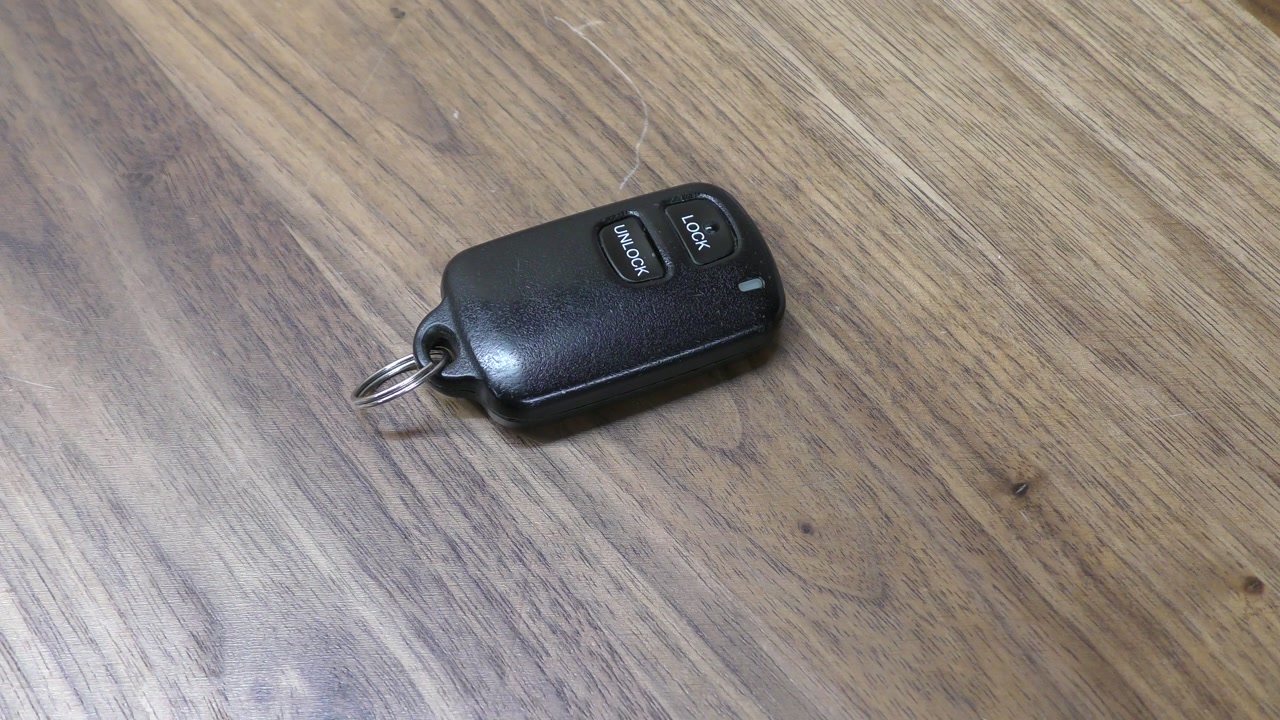 Toyota Camry 4Runner Tacoma Sequioa Key Fob Battery Replacement - EASY DIY