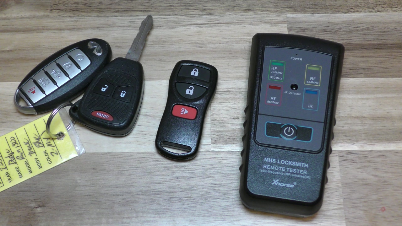 Test your Keyless Key Fob ⧸ Smart Key - DIY