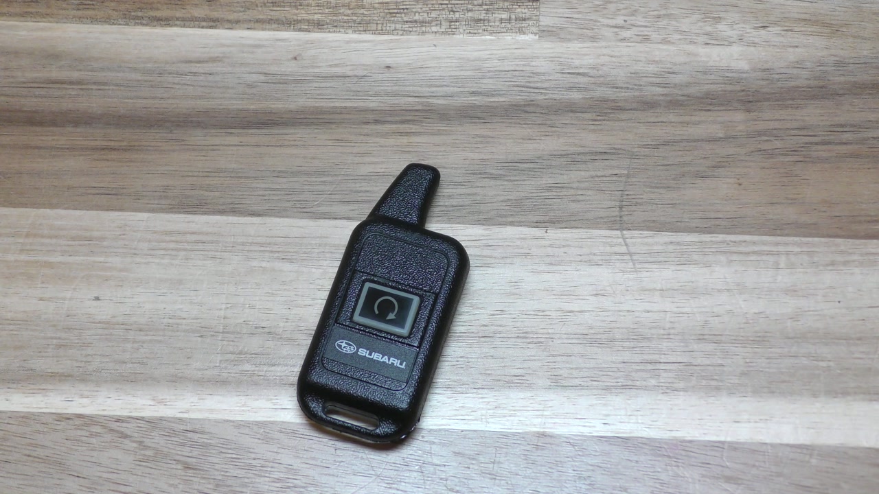 Subaru Remote Start Fob Battery Change - EASY DIY