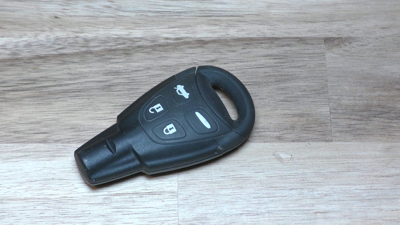 Saab Key Fob Battery Replacement - EASY DIY CHANGE