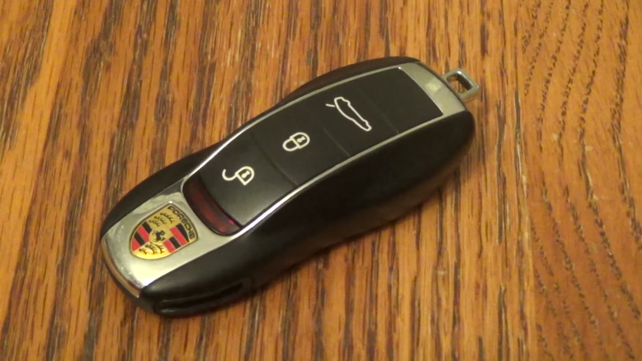 DIY Porsche - How to change SmartKey Key fob Battery on Panamera Cayenne Macan