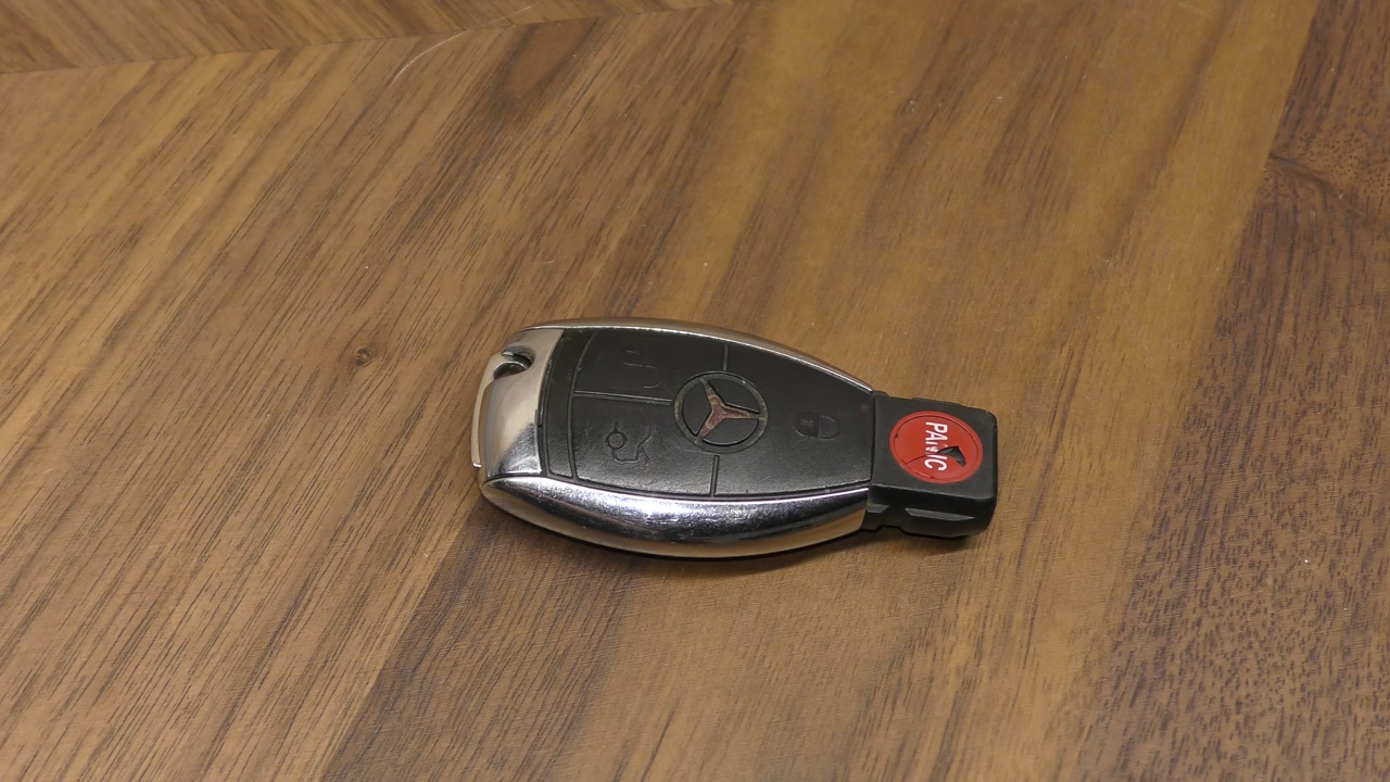 2006 - 2011 MERCEDES BENZ S SL SLK SLS CLASS REMOTE SMART KEY FOB battery replacement - EASY DIY