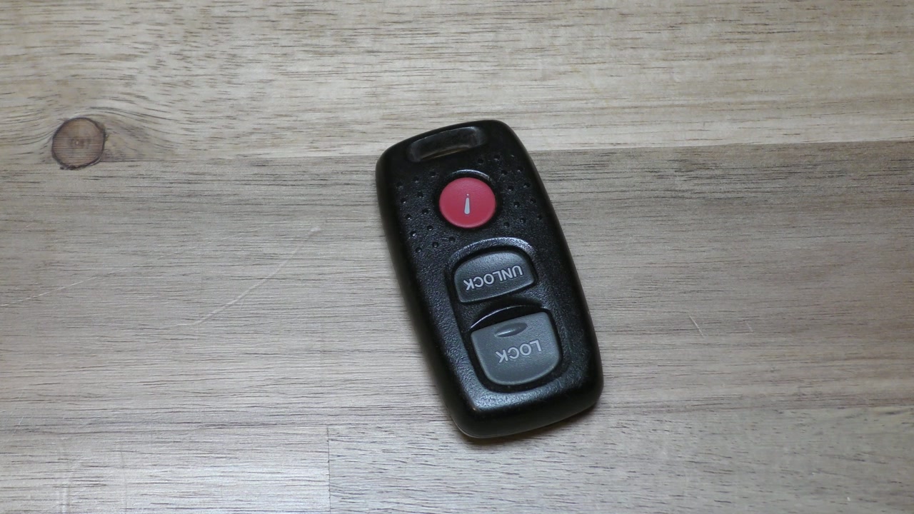 Mazda 3 Key Fob Battery Replacement - DIY