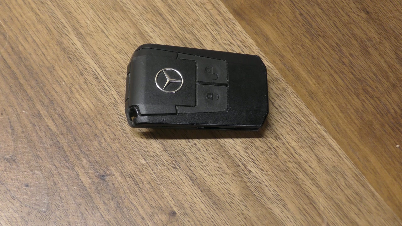 Mercedes Actros key fob battery replacement - EASY DIY