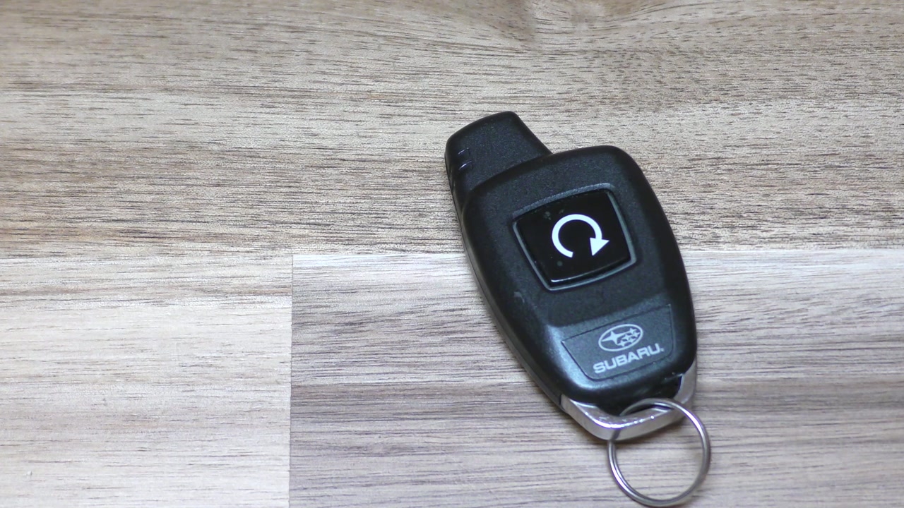 Subaru Remote Start Key Fob Battery Replacement - EASY DIY