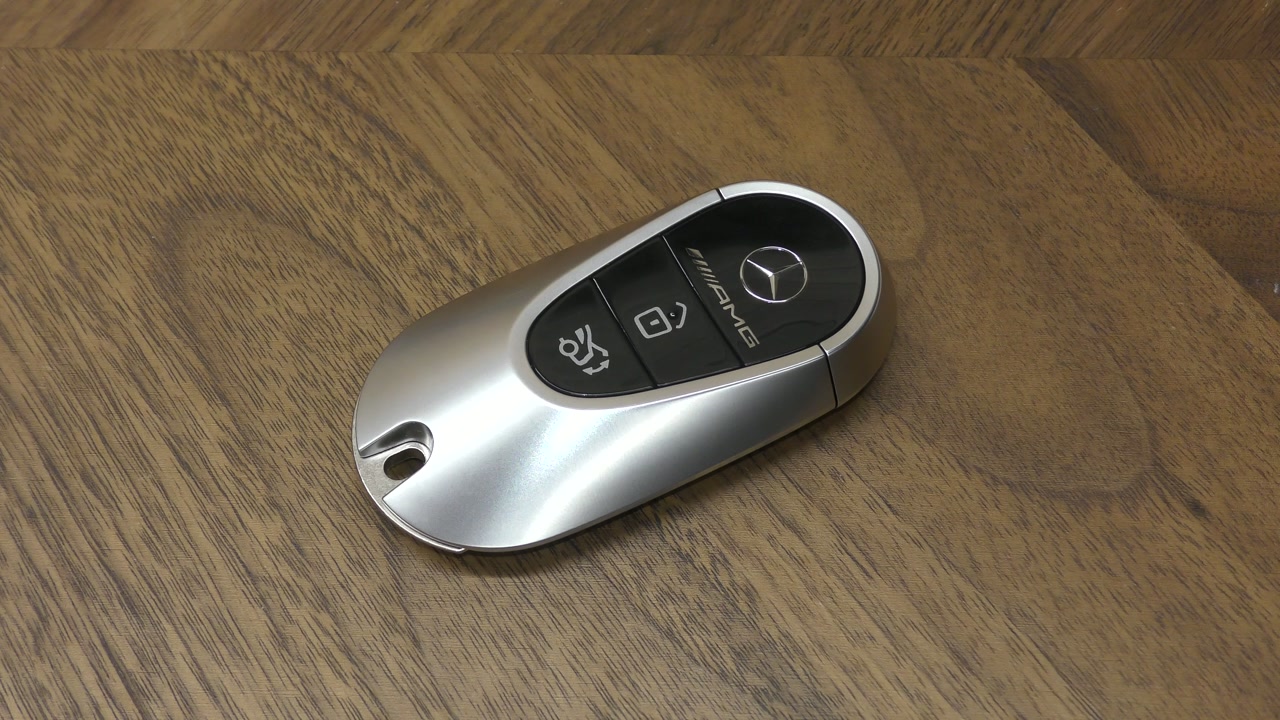 Mercedes AMG key fob battery replacement - EASY DIY