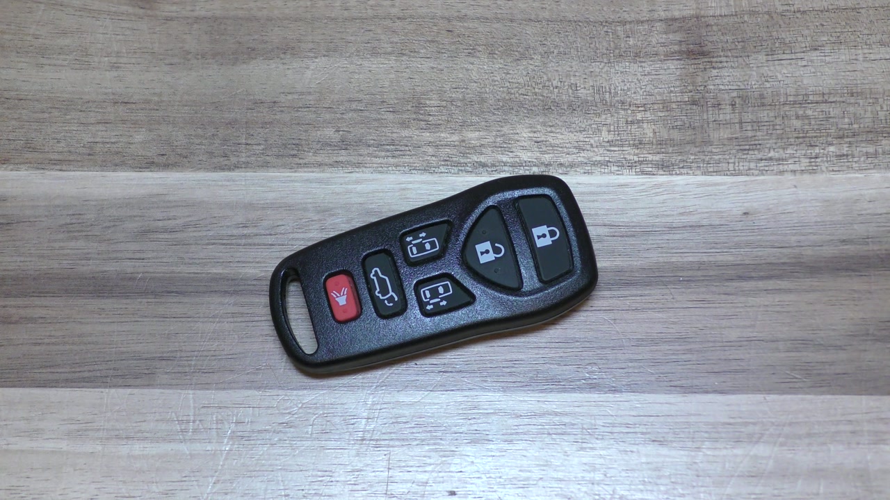 2004-2010 Nissan Quest key fob battery replacement - EASY DIY