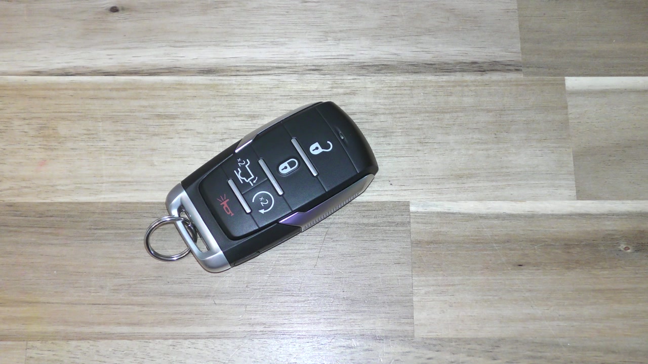 RAM TRX key fob battery replacement - EASY DIY