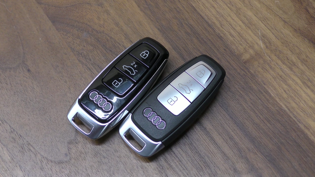 UK vs USA Audi Fob - How to change battery in either EASY DIY