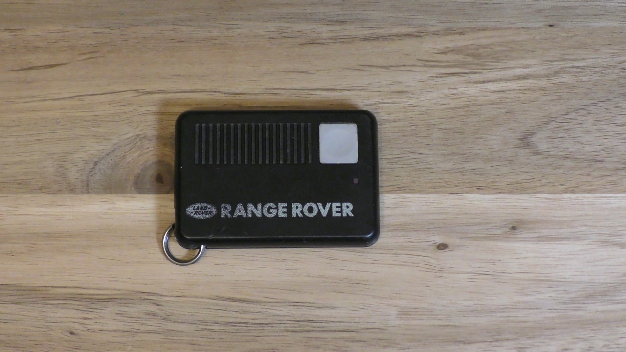 92-94 Land Range Rover Key Fob Battery Replacement - DIY
