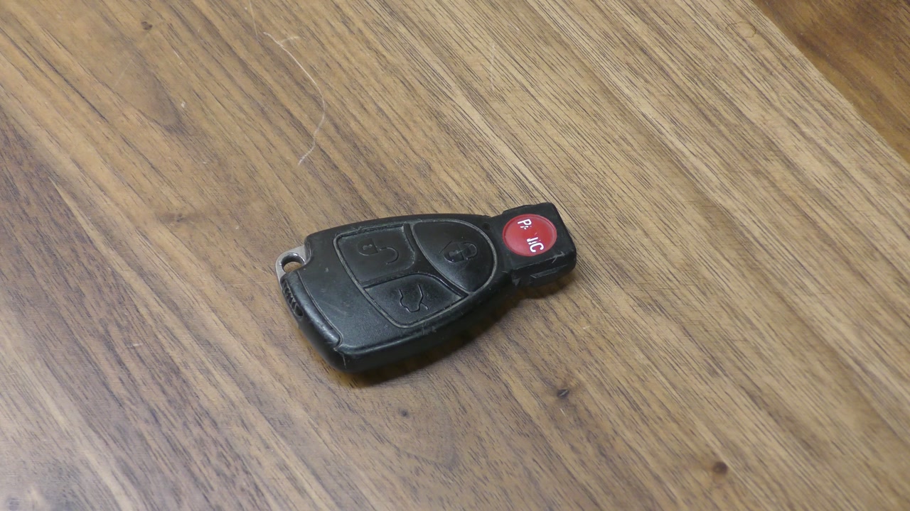 Mercedes Benz C280 C350 E350 S350 Key Fob Battery Replacement - EASY DIY