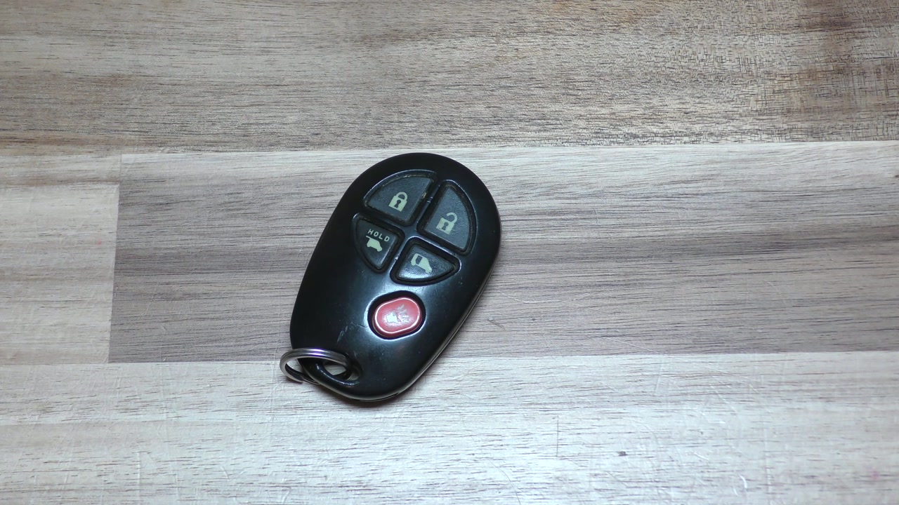 Toyota Sienna key fob battery replacement - EASY DIY