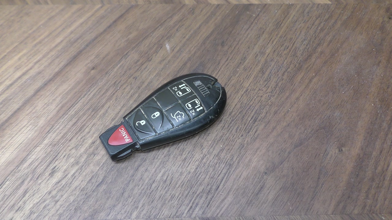 Dodge Caravan key fob battery replacement - EASY DIY