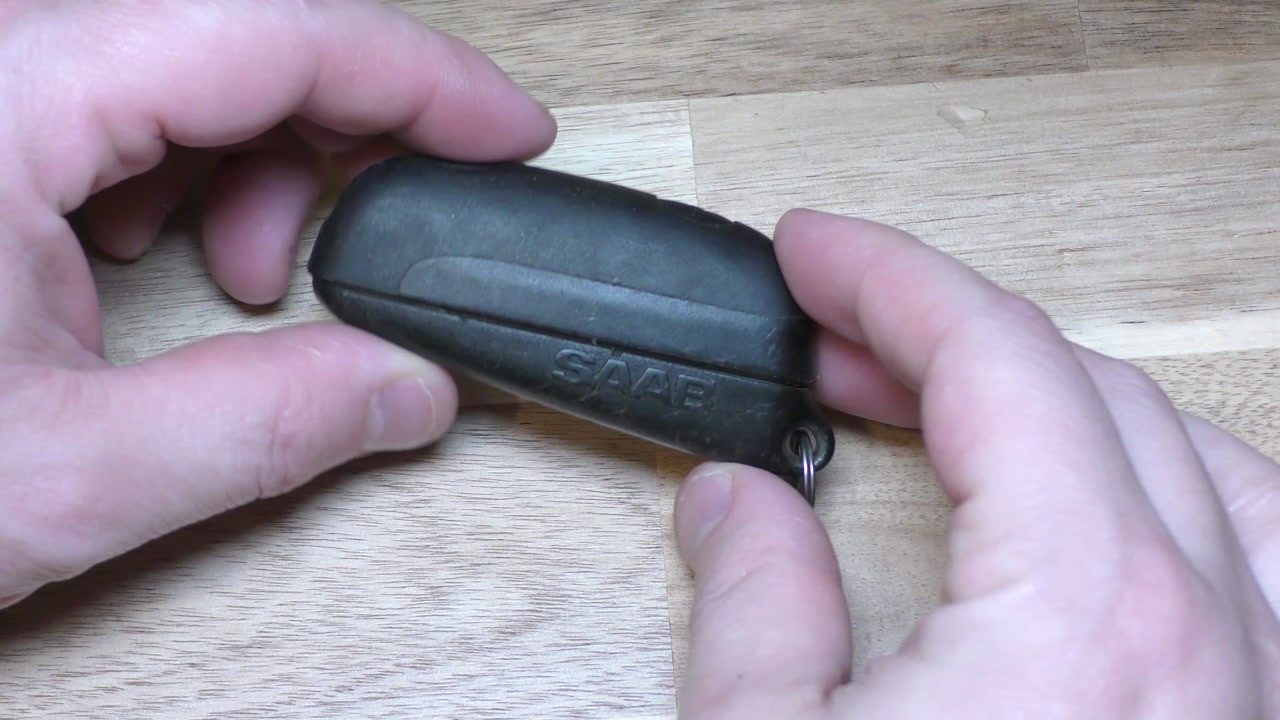 Saab 9-3 9-5 Key Fob Battery Replacement - DIY