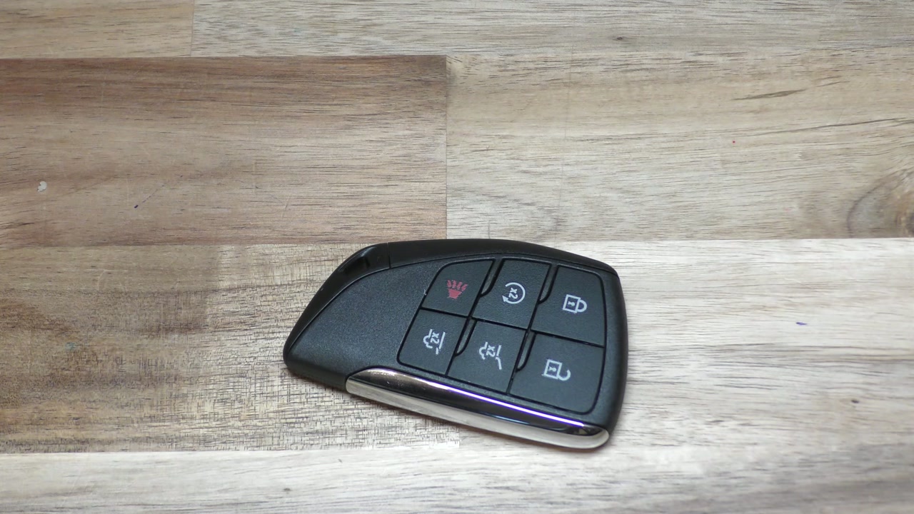2021-2024 Chevy Tahoe ⧸ Suburban key fob battery change - EASY DIY