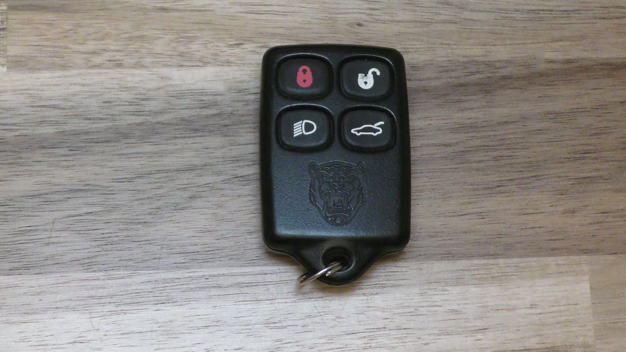 Jaguar XJ XJ8 XJR Key Fob Battery Replacement - DIY