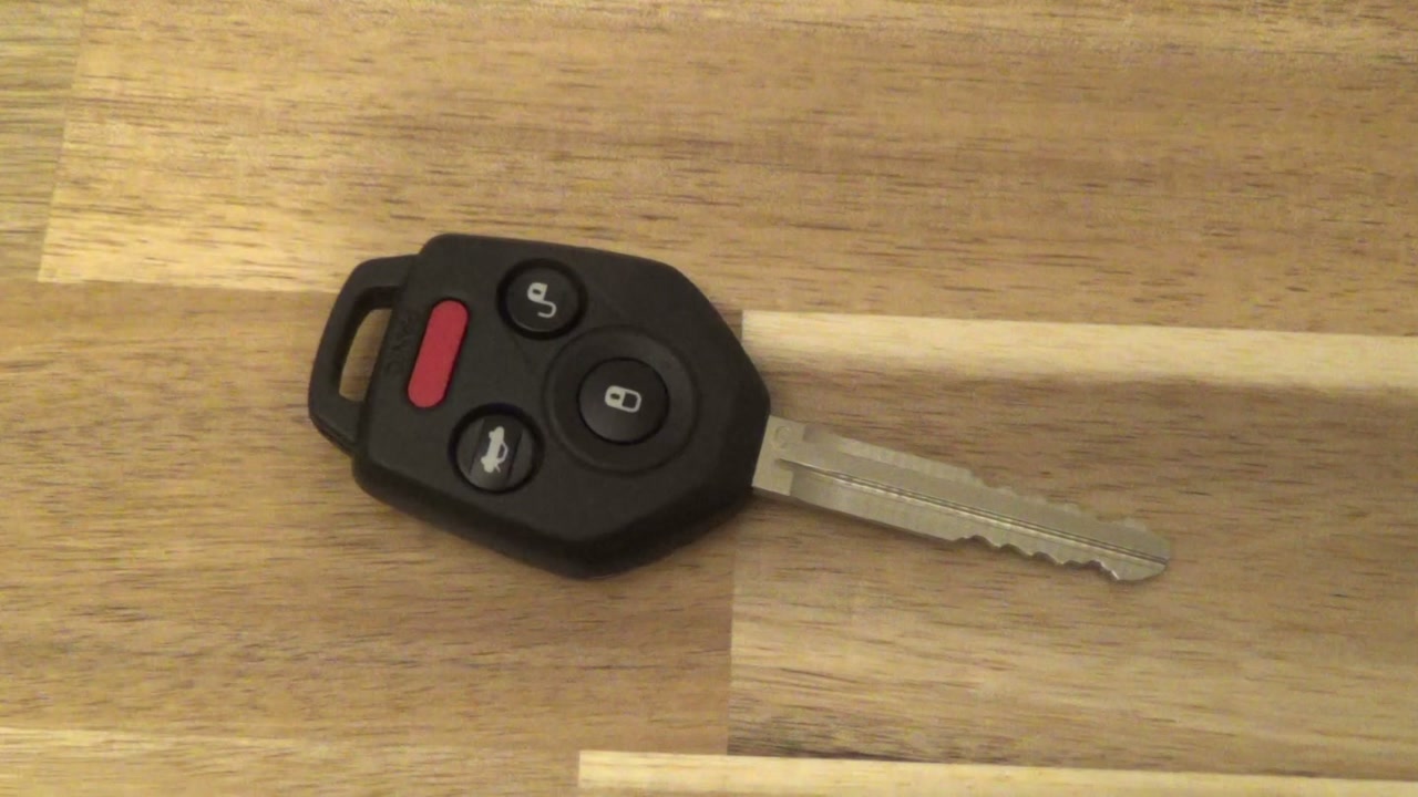 DIY - Subaru Legacy Outback Key Fob Battery Replacement EASY