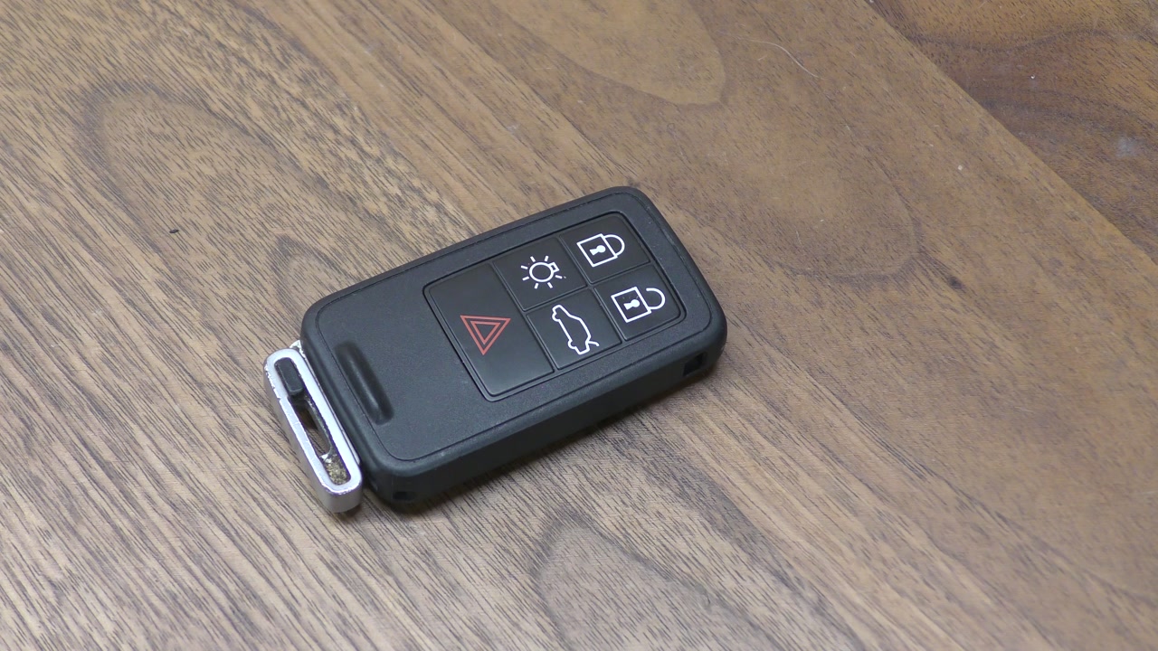 Volvo S60 V60 Key Fob Battery Replacement - EASY DIY