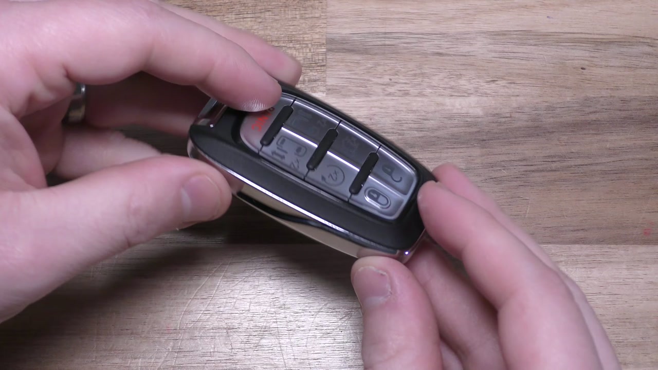 2017 - 2021 Chrysler Pacifica key fob battery change - EASY DIY