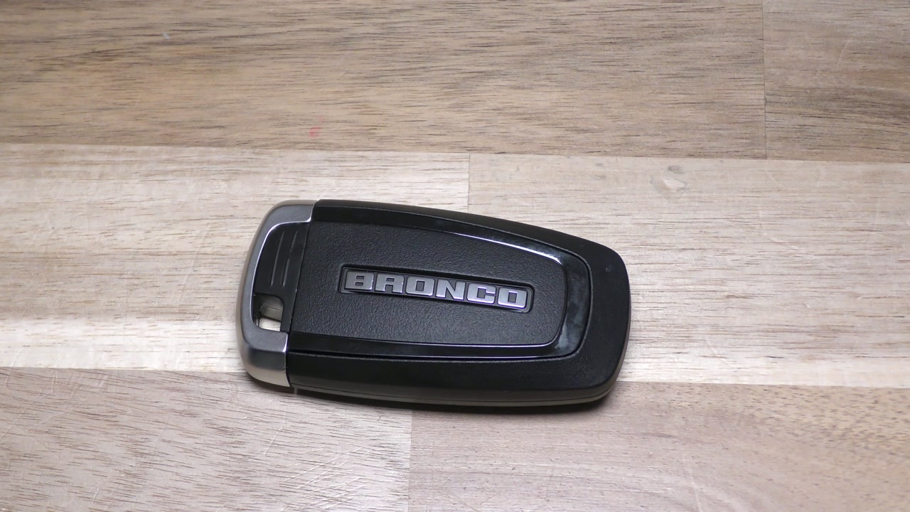 Ford Bronco key fob battery replacement - EASY DIY