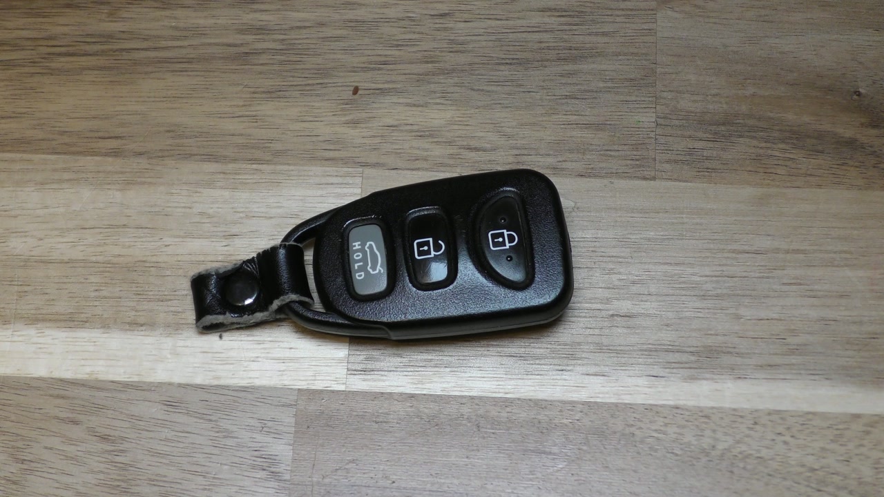 Hyundai Elantra ⧸ Sonata Key Fob Battery Replacement - DIY