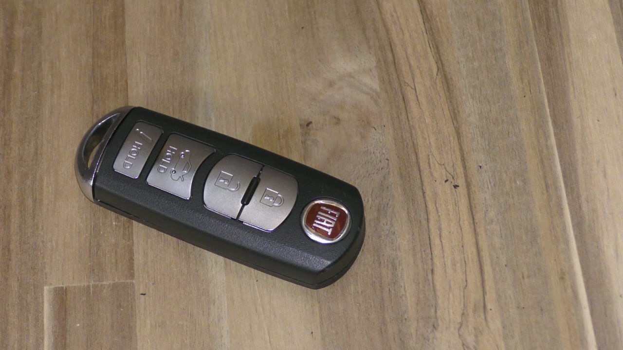 2017 - 2020 Fiat 124 Key Fob Battery Replacement - EASY DIY