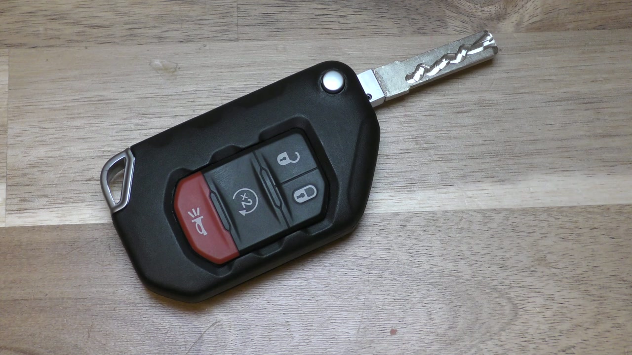 Jeep Gladiator Key Fob Battery Replacement - DIY
