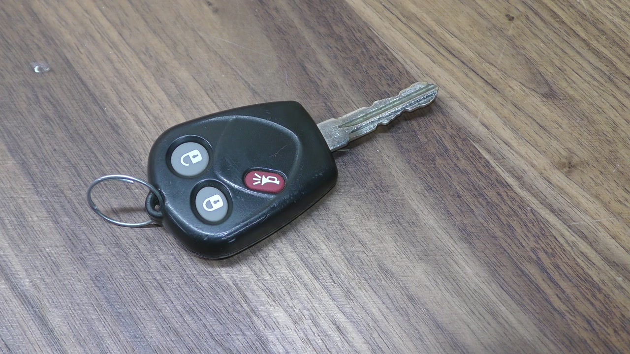 SAAB 9-7X Key Fob Battery Replacement 2005 - 2009